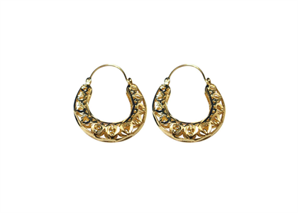 Gold Plated | Heart Shape Earrings